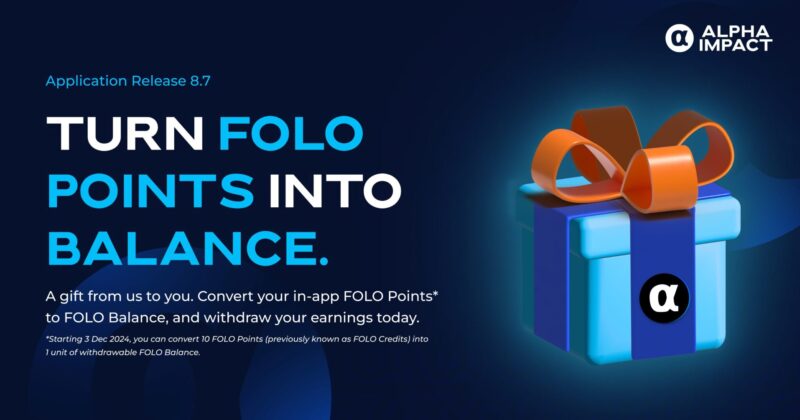 Convert FOLO Points to FOLO Balance