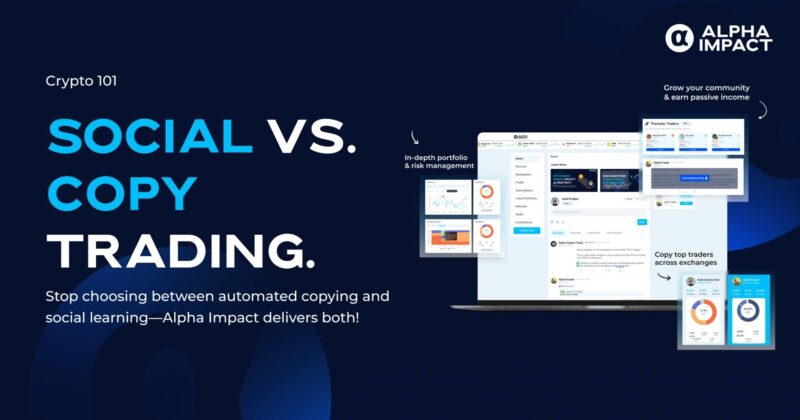Social Trading vs. Copy Trading Finding Your Edge in the Crypto Market