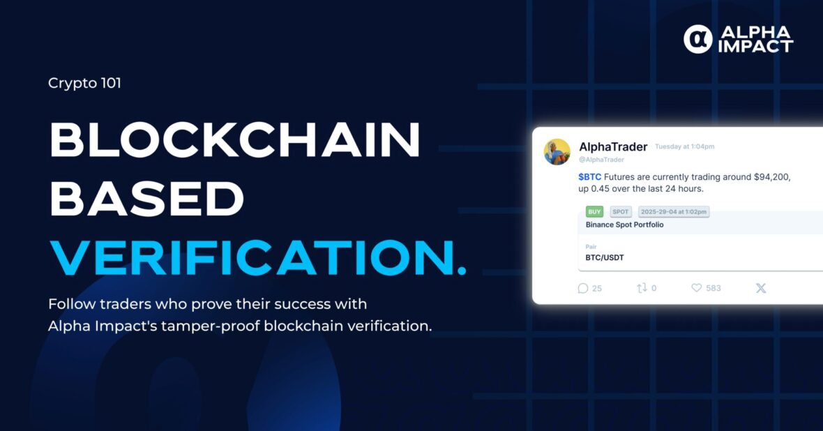 Crypto 101 Blockchain Verified Trade Signals